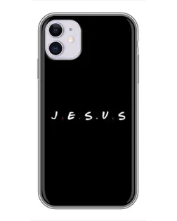 Чехол для iPhone 11 с картинкой «Точки веры J.E.S.U.S.»
