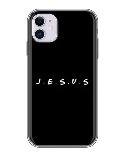 Чехол для iPhone 11 с картинкой «Точки веры J.E.S.U.S.»