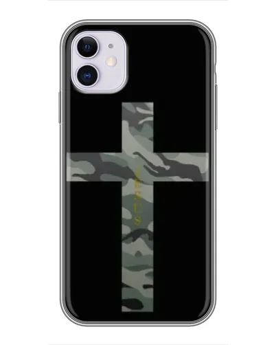 Чехол для iPhone 11 с картинкой «Милитари Крест»