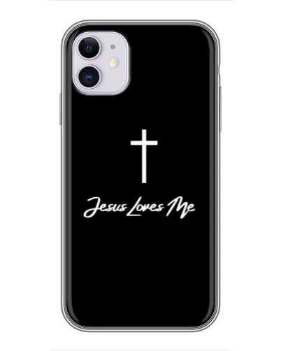 Чехол для iPhone 11 с картинкой «Иисус любит тебя»