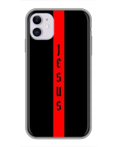 Чехол для iPhone 11 с картинкой «Красная линия веры»