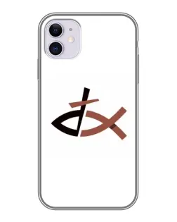Чехол для iPhone 11 с картинкой «Рыба и крест»