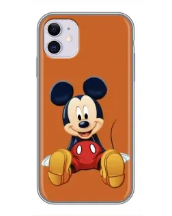 Чохол для iPhone 11 з картинкою «Міккі відпочиває»