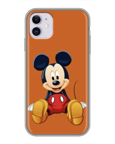 Чохол для iPhone 11 з картинкою «Міккі відпочиває»
