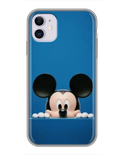 Чохол для iPhone 11 з картинкою «Міккі виглядає»