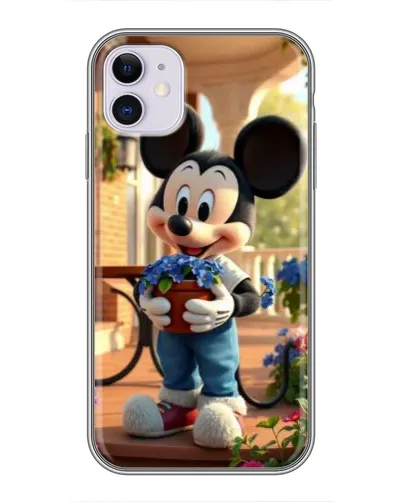 Чохол для iPhone 11 з картинкою «Міккі садівник»