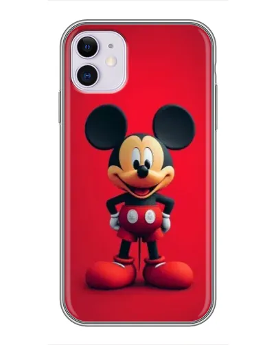 Чохол для iPhone 11 з картинкою «Mickey в повний зріст»