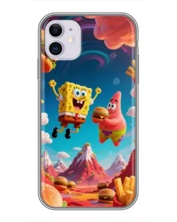 Чохол для iPhone 11 з картинкою «Космічний фастфуд» Чохол для iPhone 11 з картинкою «Космічний фастфуд»
