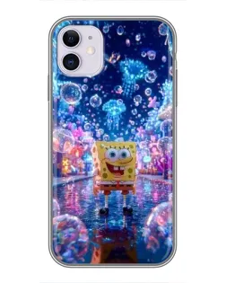 Чохол для iPhone 11 з картинкою «Неоновий океан»
