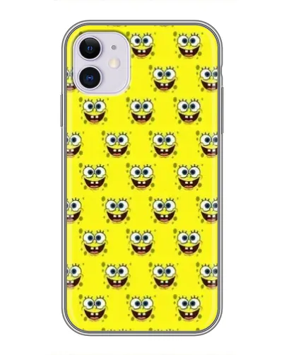 Чохол для iPhone 11 з картинкою «Паттерн Губка Боб» Чохол для iPhone 11 з картинкою «Паттерн Губка Боб»