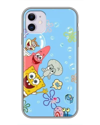 Чохол для iPhone 11 з картинкою «Веселі бульбашки» Чохол для iPhone 11 з картинкою «Веселі бульбашки»