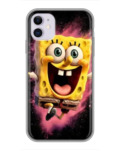 Чохол для iPhone 11 з картинкою «Вибуховий Спанч Боб» Чохол для iPhone 11 з картинкою «Вибуховий Спанч Боб»