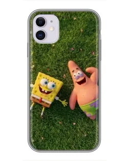 Чехол для iPhone 11 с картинкой «Друзья на лужайке»