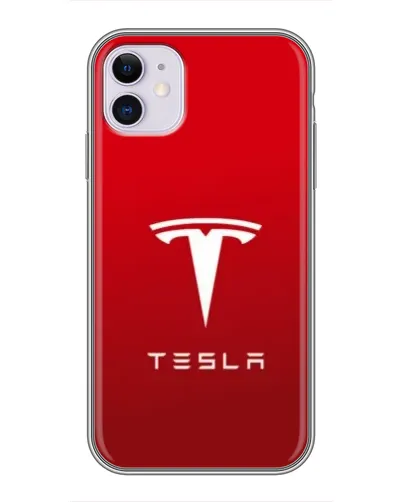 Чехол для iPhone 11 с картинкой «Tesla Red Classic» Чехол для iPhone 11 с картинкой «Tesla Red Classic»