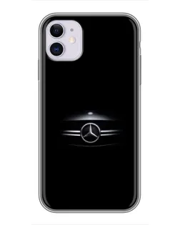Чохол для iPhone 11 з картинкою «Mercedes — абстрактні лінії»