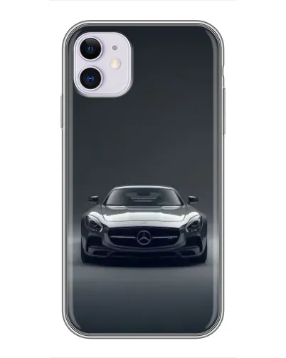 Чохол для iPhone 11 з картинкою «Mercedes на чорному» Чохол для iPhone 11 з картинкою «Mercedes на чорному»
