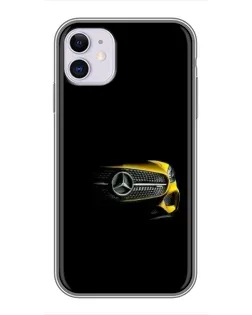 Чохол для iPhone 11 з картинкою «Mercedes — ретро стиль»
