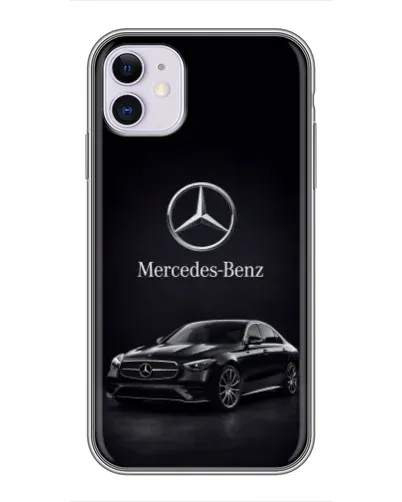 Чохол для iPhone 11 з картинкою «Mercedes — решітка радіатора» Чохол для iPhone 11 з картинкою «Mercedes — решітка радіатора»