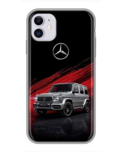 Чохол для iPhone 11 з картинкою «Mercedes G-Class червоний» Чохол для iPhone 11 з картинкою «Mercedes G-Class червоний»