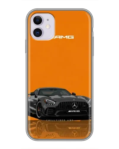Чохол для iPhone 11 з картинкою «Помаранчевий Mercedes AMG» Чохол для iPhone 11 з картинкою «Помаранчевий Mercedes AMG»