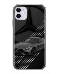 Чохол для iPhone 11 з картинкою «Mercedes AMG — графіка»