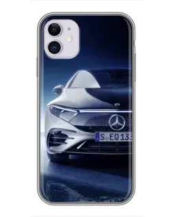 Чохол для iPhone 11 з картинкою «Mercedes EQ — майбутнє»