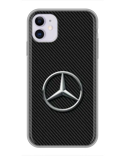 Чохол для iPhone 11 з картинкою «Карбоновий Mercedes стиль» Чохол для iPhone 11 з картинкою «Карбоновий Mercedes стиль»