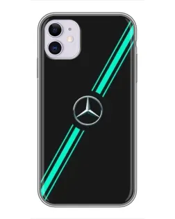 Чохол для iPhone 11 з картинкою «Спортивні лінії Mercedes» Чохол для iPhone 11 з картинкою «Спортивні лінії Mercedes»