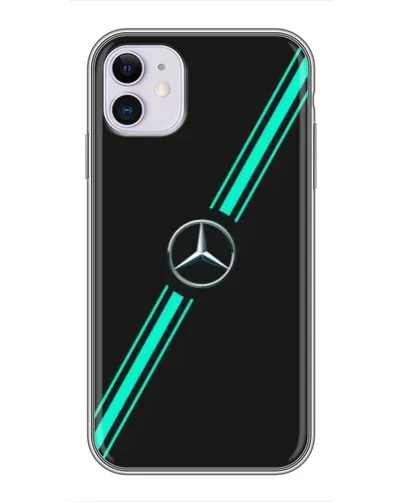 Чохол для iPhone 11 з картинкою «Спортивні лінії Mercedes» Чохол для iPhone 11 з картинкою «Спортивні лінії Mercedes»
