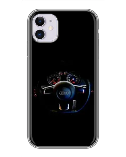 Чохол для iPhone 11 з картинкою «Салон Audi — кермо» Чохол для iPhone 11 з картинкою «Салон Audi — кермо»