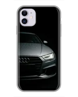 Чохол для iPhone 11 з картинкою «Audi — деталізація кузова»