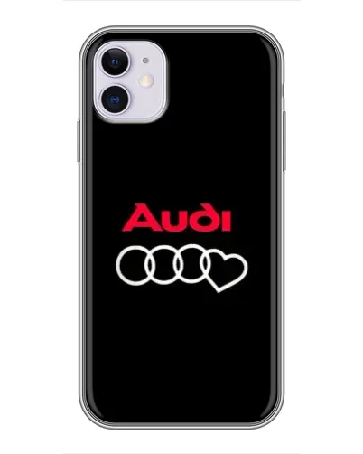 Чохол для iPhone 11 з картинкою «Логотип Audi Heart» Чохол для iPhone 11 з картинкою «Логотип Audi Heart»
