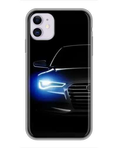 Чохол для iPhone 11 з картинкою «Неоновий погляд Audi» Чохол для iPhone 11 з картинкою «Неоновий погляд Audi»