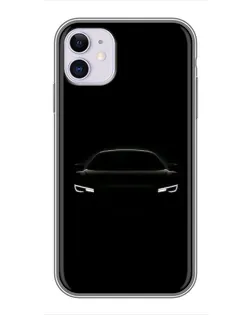 Чохол для iPhone 11 з картинкою «Погляд Audi у темряві»