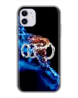 Чохол для iPhone 11 з картинкою «Енергія лого Audi»