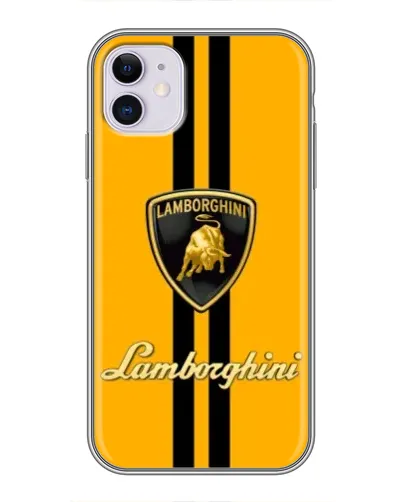 Чохол для iPhone 11 з картинкою «Lamborghini Stripe жовтий» Чохол для iPhone 11 з картинкою «Lamborghini Stripe жовтий»