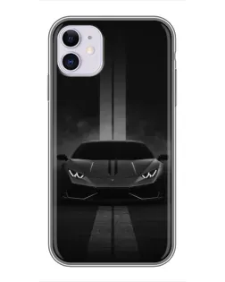 Чохол для iPhone 11 з картинкою «Lamborghini симетрія доріг»