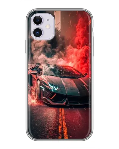 Чохол для iPhone 11 з картинкою «Lamborghini червоний дим» Чохол для iPhone 11 з картинкою «Lamborghini червоний дим»