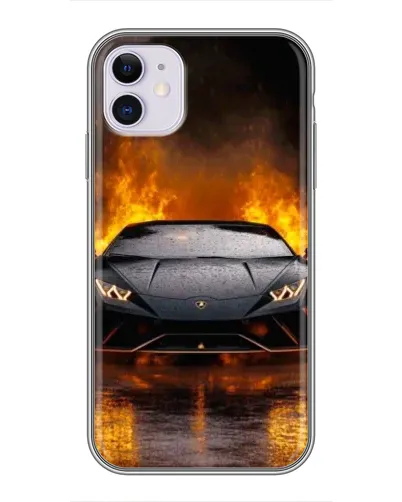 Чохол для iPhone 11 з картинкою «Lamborghini у вогні» Чохол для iPhone 11 з картинкою «Lamborghini у вогні»