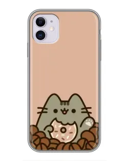 Чохол для iPhone 11 з картинкою «Кавовий Пушин» Чохол для iPhone 11 з картинкою «Кавовий Пушин»