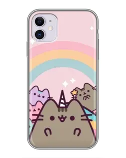 Чохол для iPhone 11 з картинкою «Єдиноріг Pusheen» Чохол для iPhone 11 з картинкою «Єдиноріг Pusheen»
