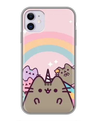 Чехол для iPhone 11 с картинкой «Единорог Pusheen»