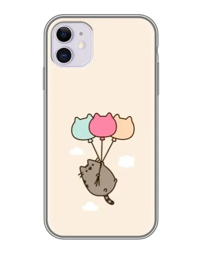 Чехол для iPhone 11 с картинкой «Пушин на шариках»