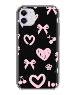 Чохол для iPhone 11 з картинкою «Сатиновий бант»