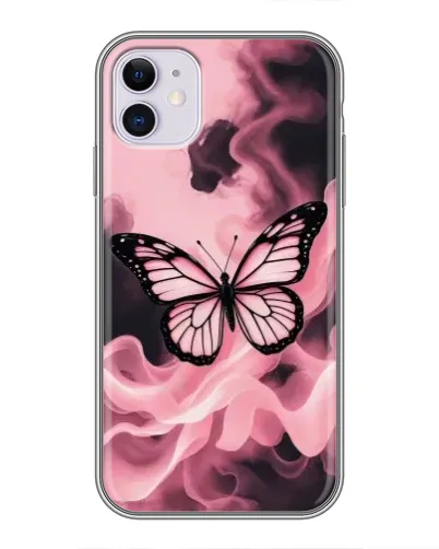 Чохол для iPhone 11 з картинкою «Метелик у диму» Чохол для iPhone 11 з картинкою «Метелик у диму»