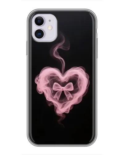 Чохол для iPhone 11 з картинкою «Димчасте серце»