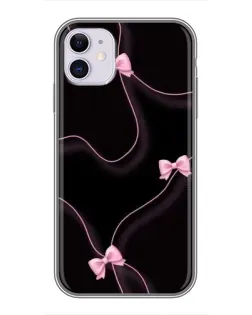 Чохол для iPhone 11 з картинкою «Рожеві стрічки»