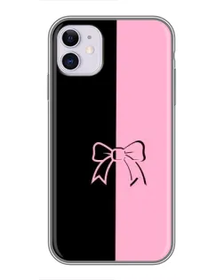 Чохол для iPhone 11 з картинкою «Половинки банту»