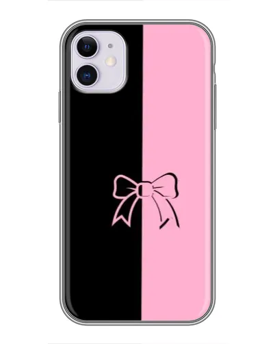 Чохол для iPhone 11 з картинкою «Половинки банту»