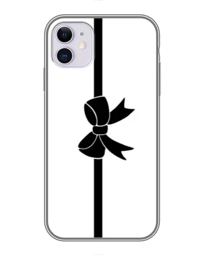 Чохол для iPhone 11 з картинкою «Вертикальний бант»